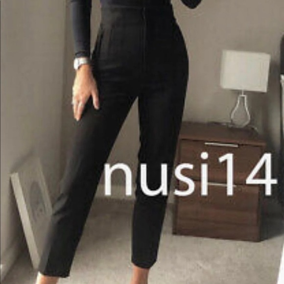 ZARA MODERN HIGH RISE PANT - Picture 1 of 8